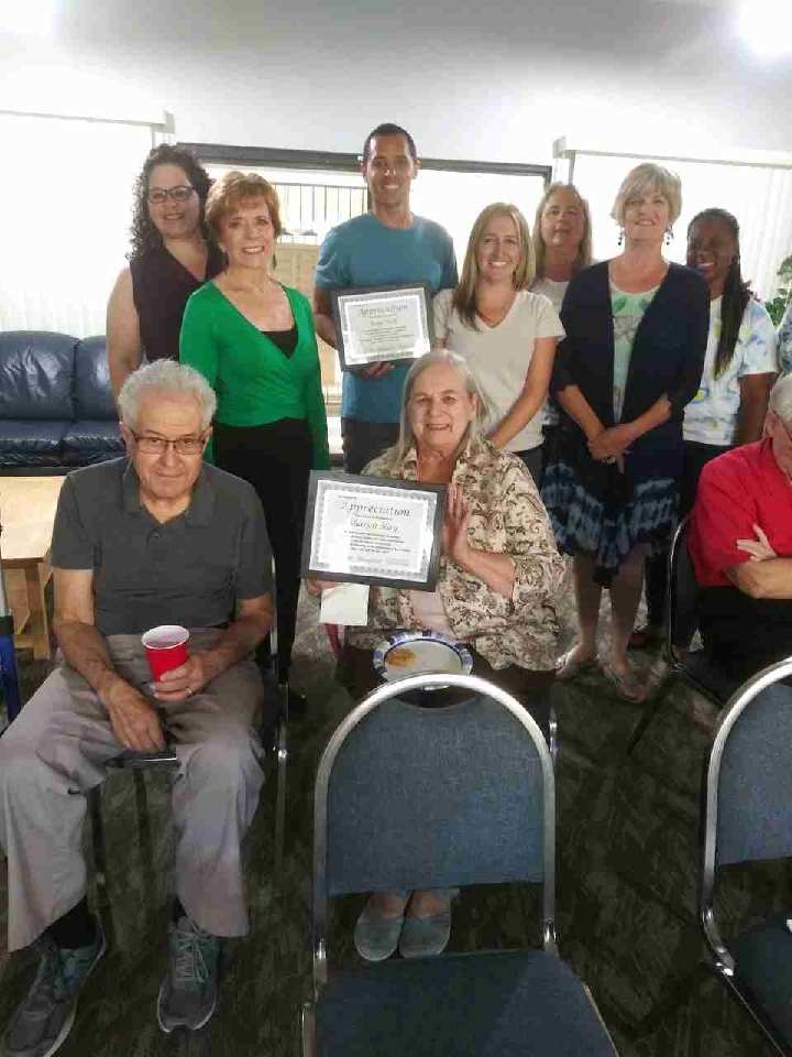 Vista Loma Village Resident at HOA Meeting